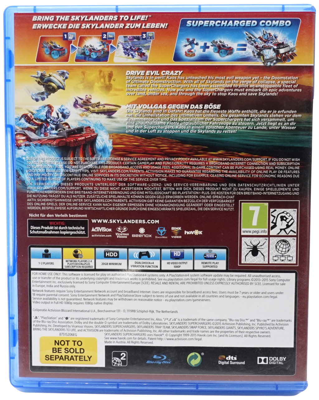 Skylanders Superchargers (PS4)