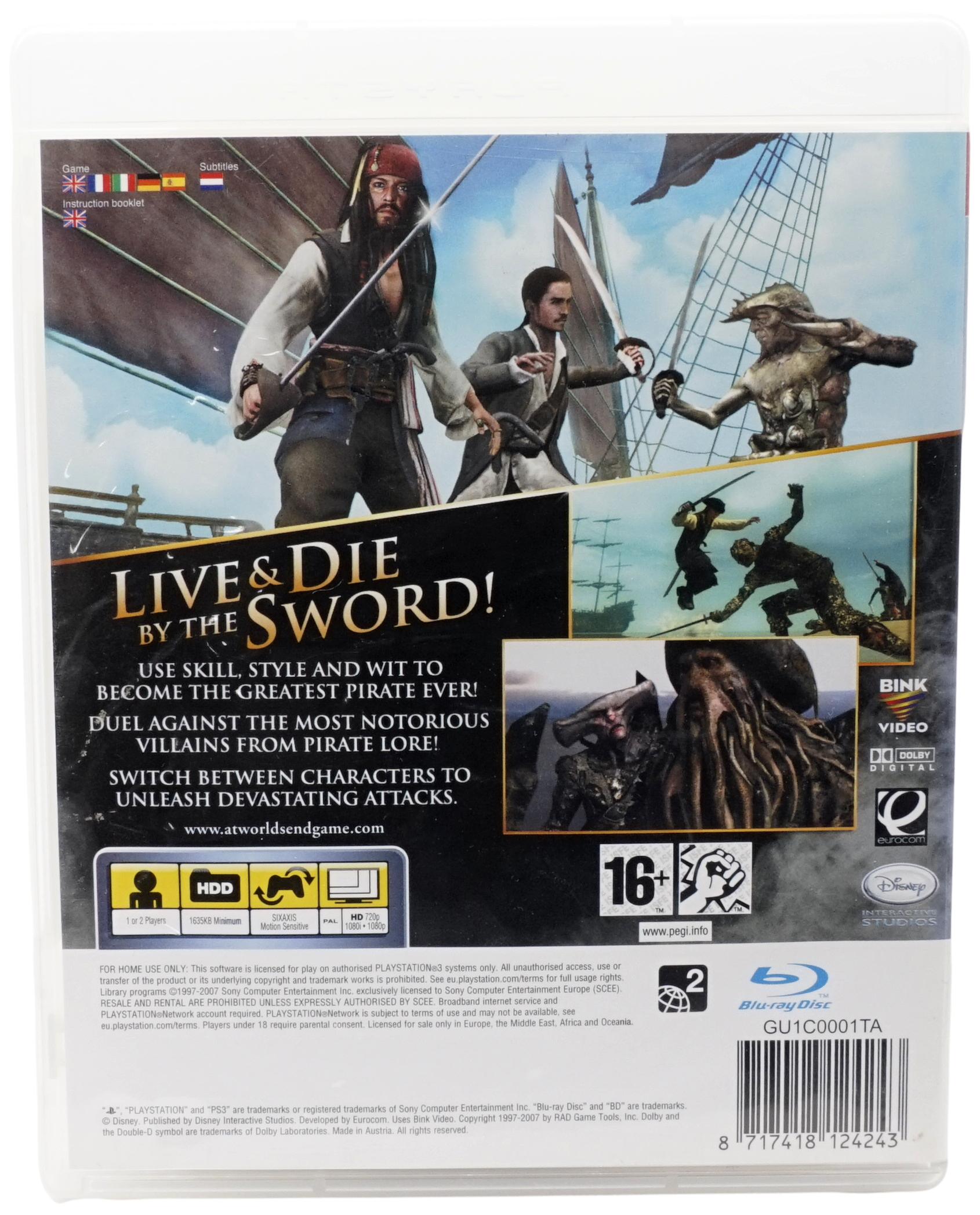 Disney Pirates of the Caribbean : At World’s End (PS3)