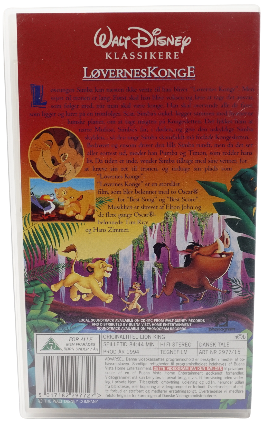 Løvernes Konge (VHS)