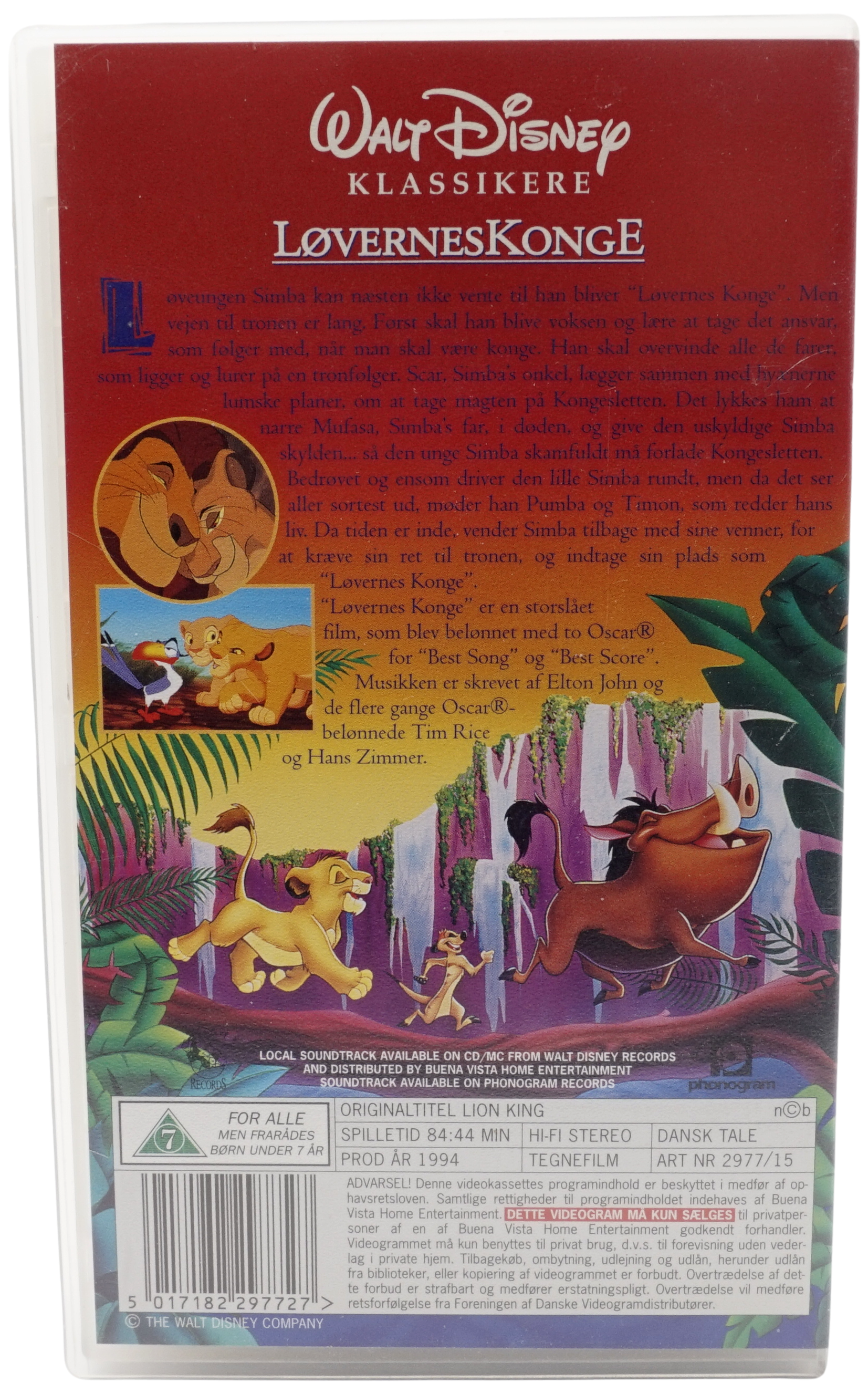 Løvernes Konge (VHS)