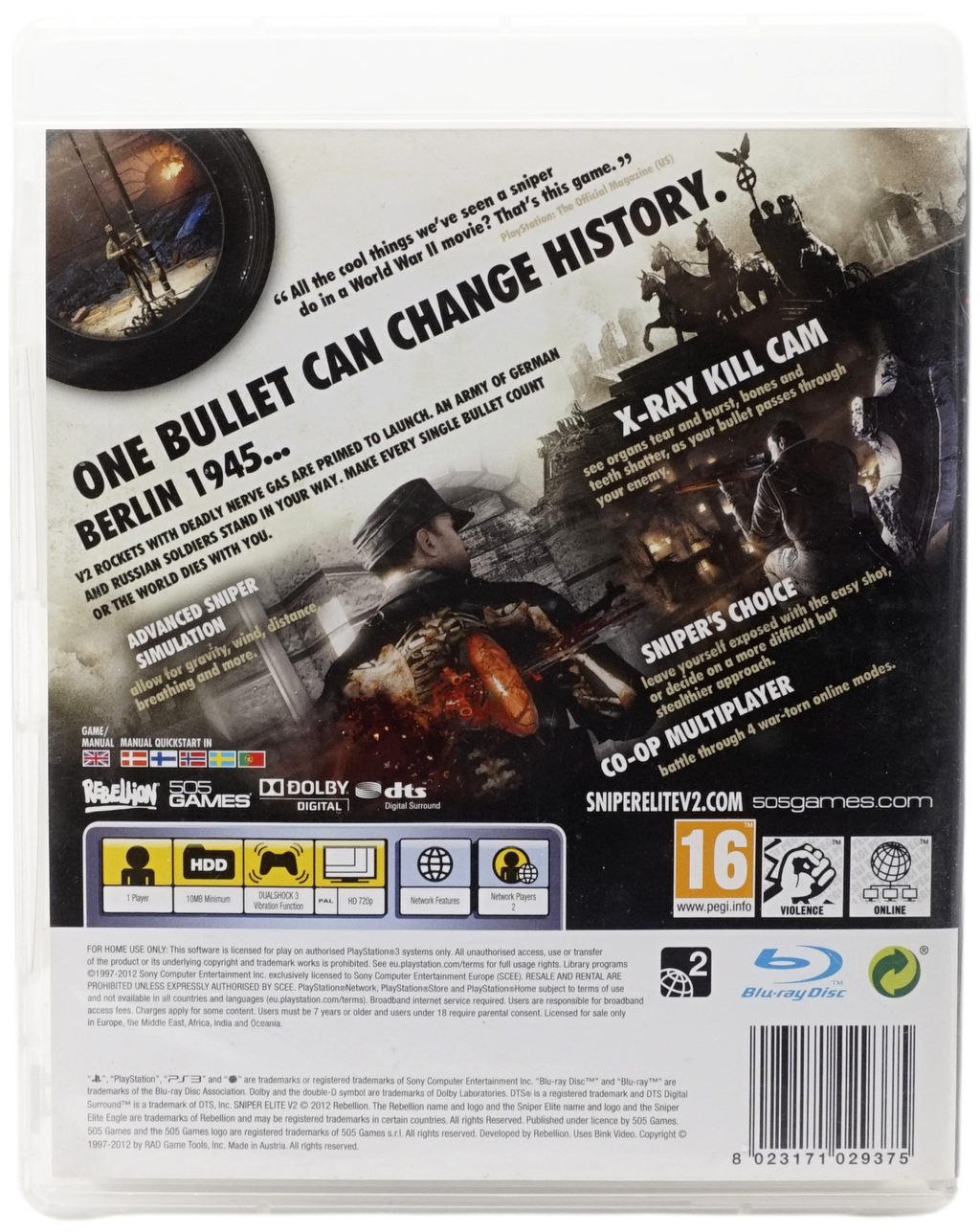 Sniper Elite V2 (PS3)