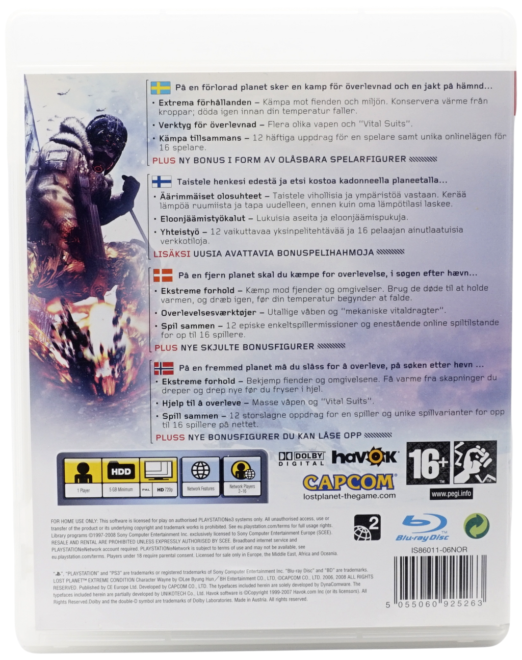 Lost Planet : Extreme Condition (PS3)