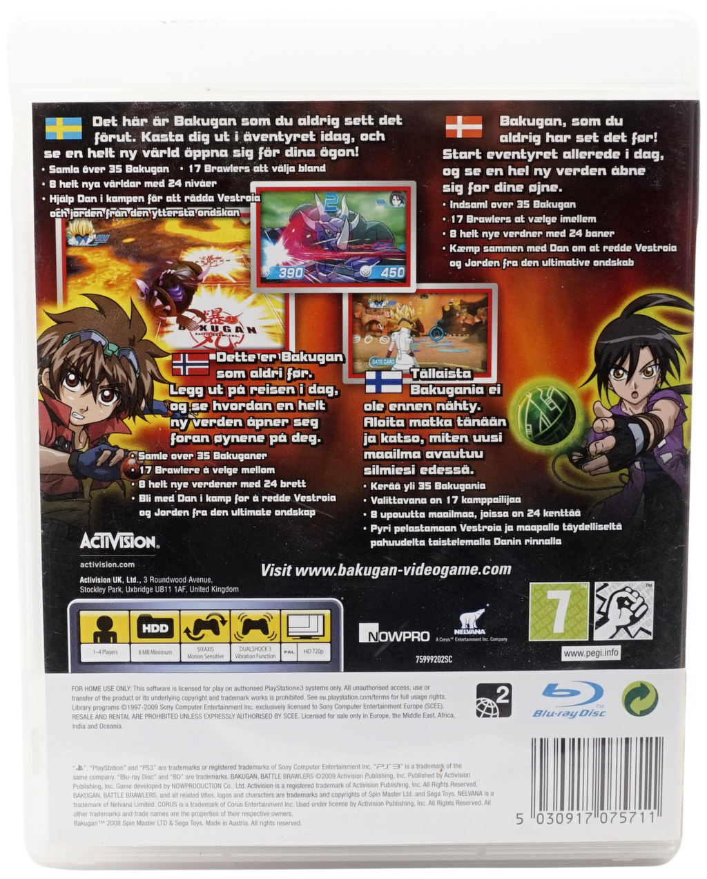 Bakugan : Battle Brawlers (PS3)