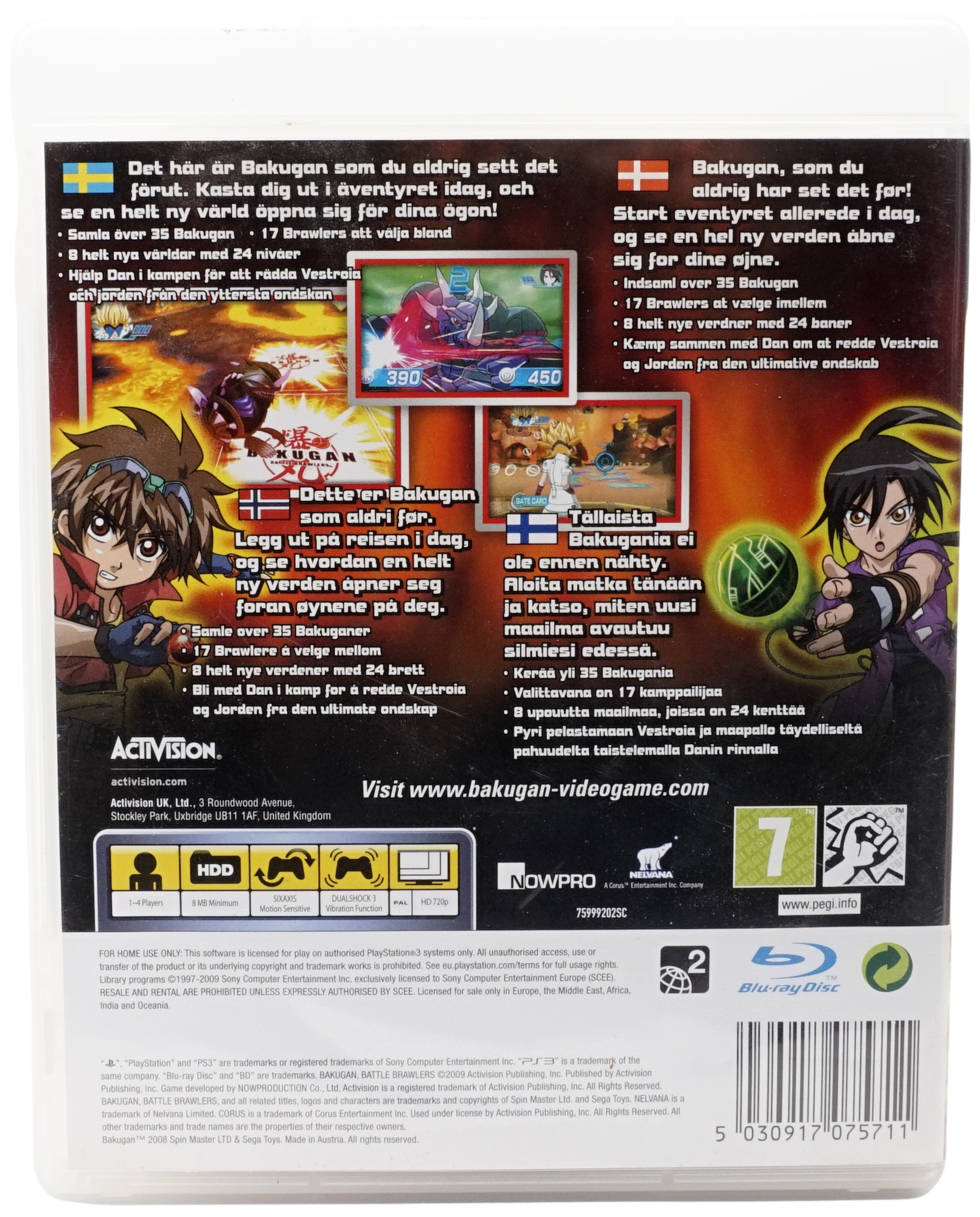 Bakugan : Battle Brawlers (PS3)