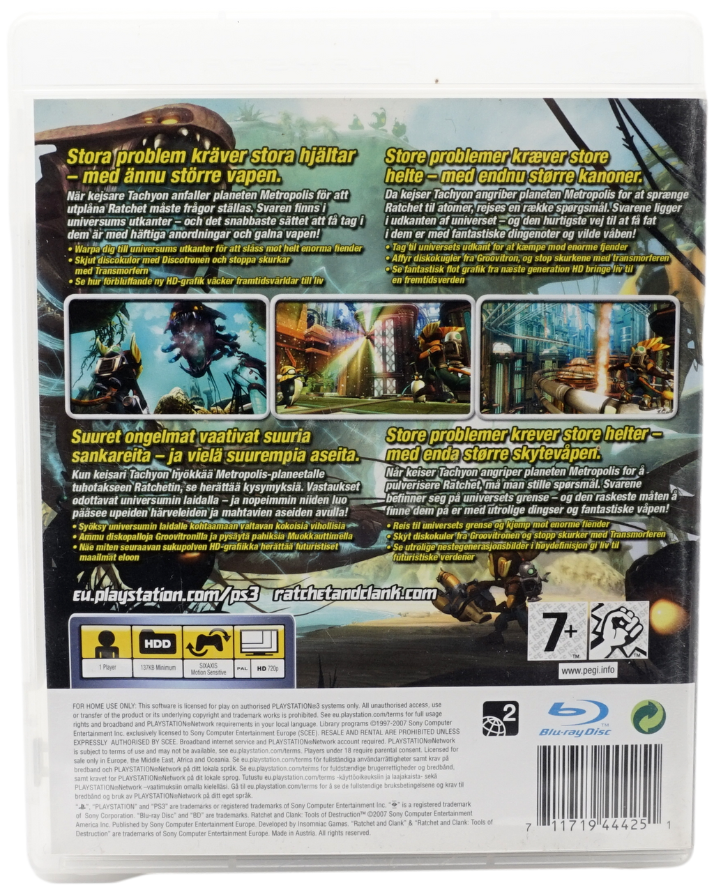 Ratchet & Clank : Tools of Destruction (PS3)