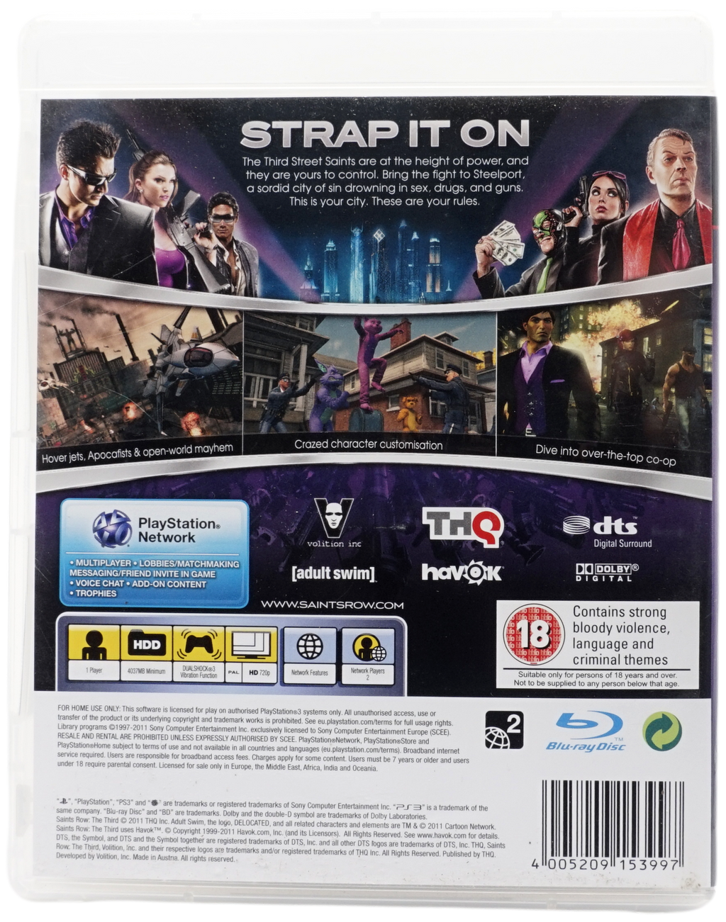 Saints Row : The Third (PS3)