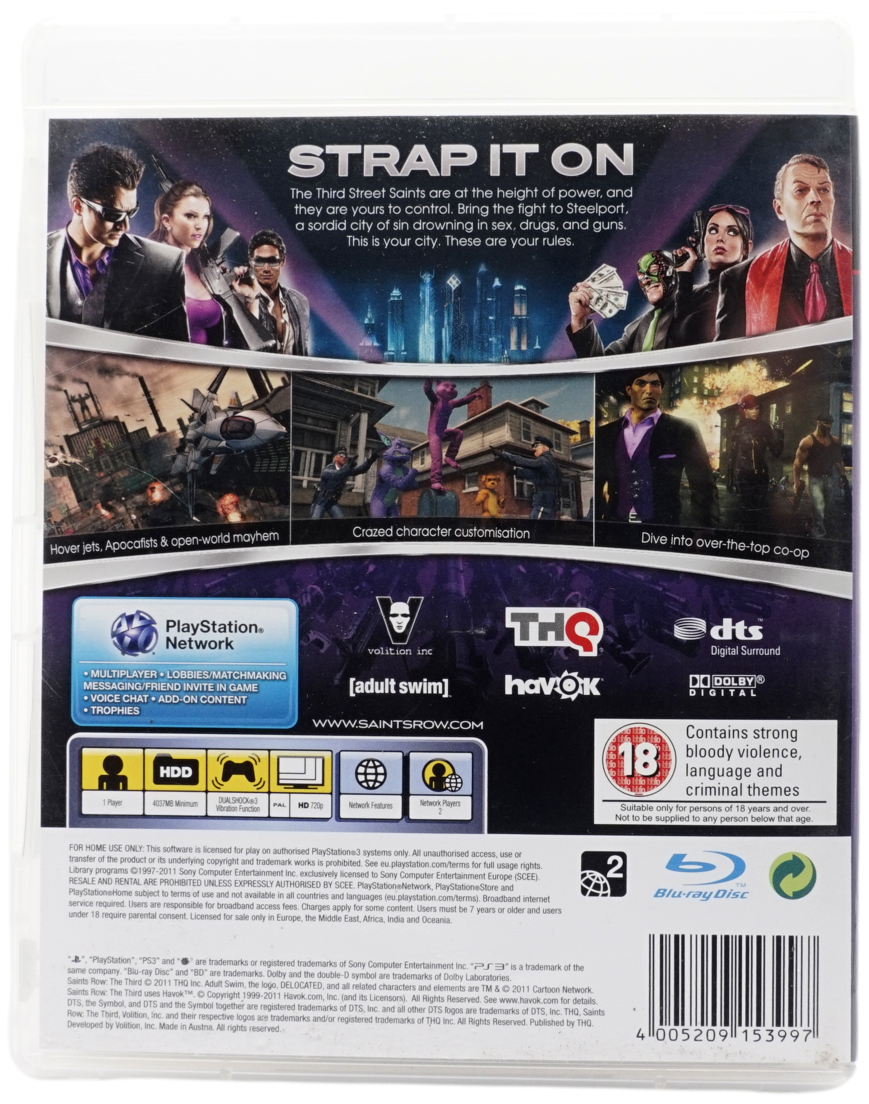 Saints Row : The Third (PS3)