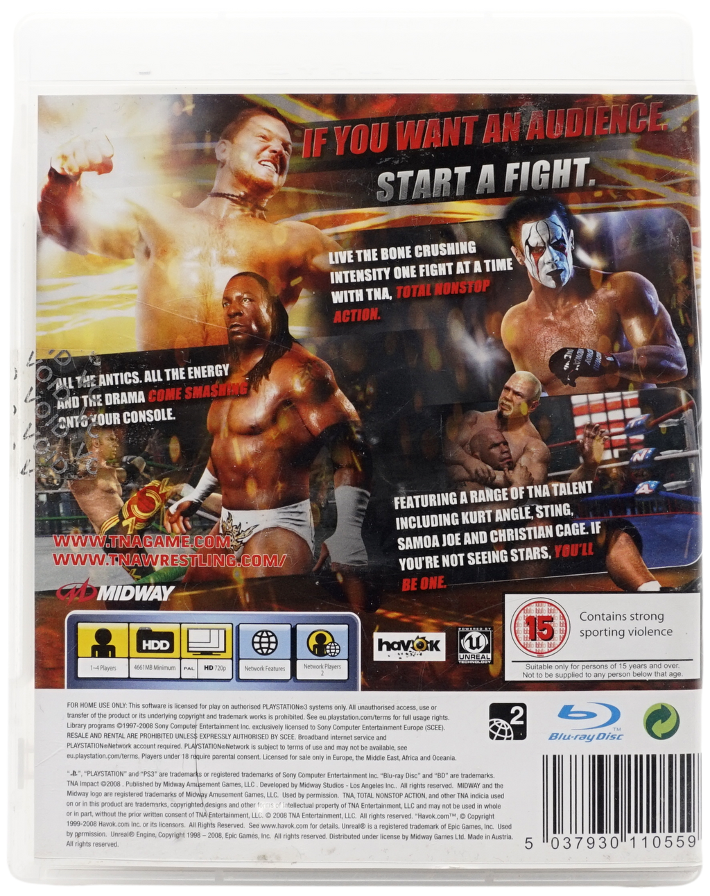 TNA iMPACT! (PS3)