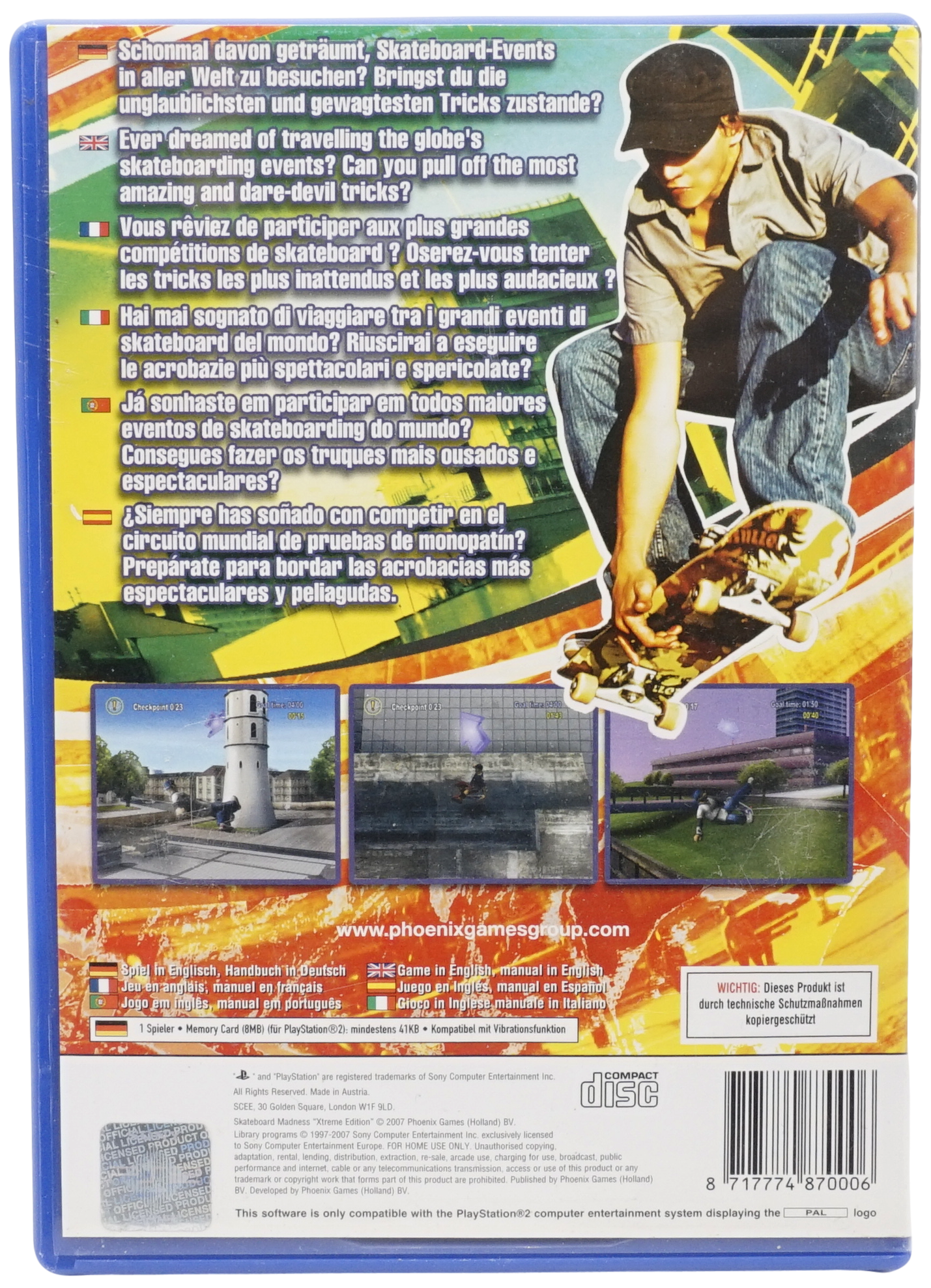 Skateboard Madness : Xtreme Edition (PS2)