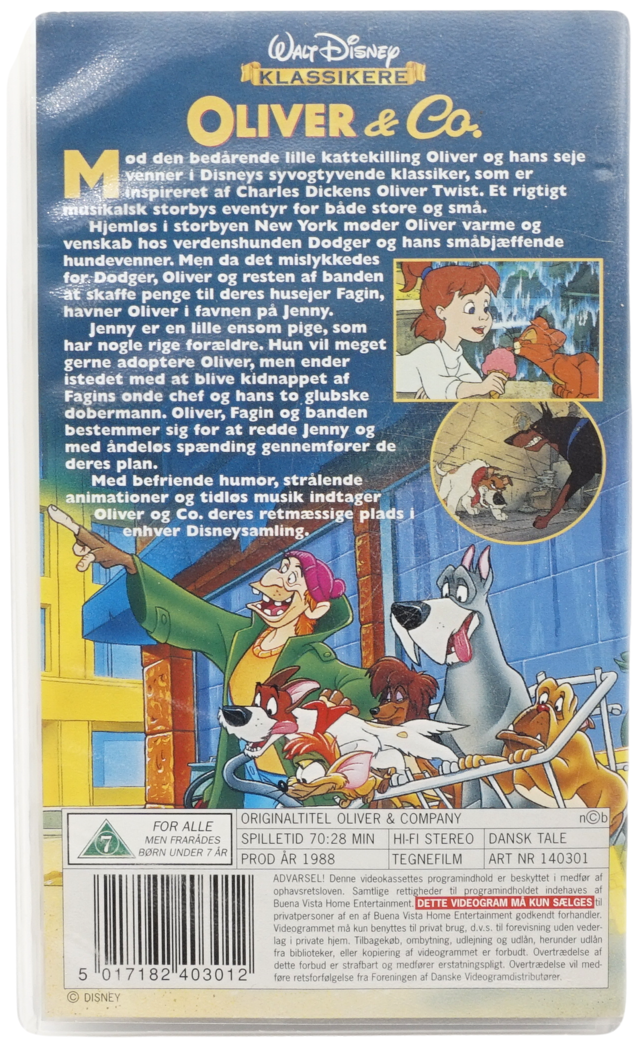 Oliver og Co (VHS)