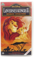 Løvernes Konge 2 : Simbas Stolthed (VHS)