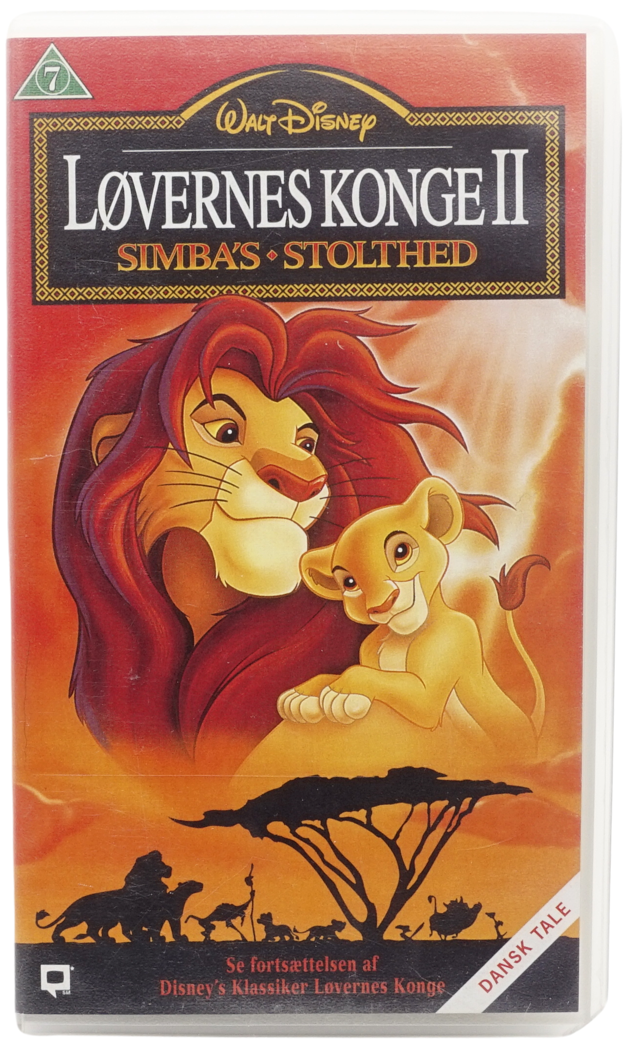 Løvernes Konge 2 : Simbas Stolthed (VHS)