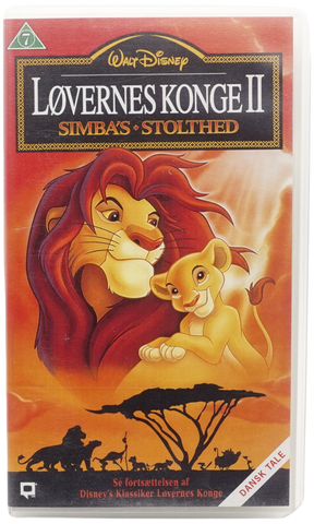 Løvernes Konge 2 : Simbas Stolthed (VHS)