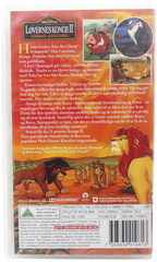 Løvernes Konge 2 : Simbas Stolthed (VHS)