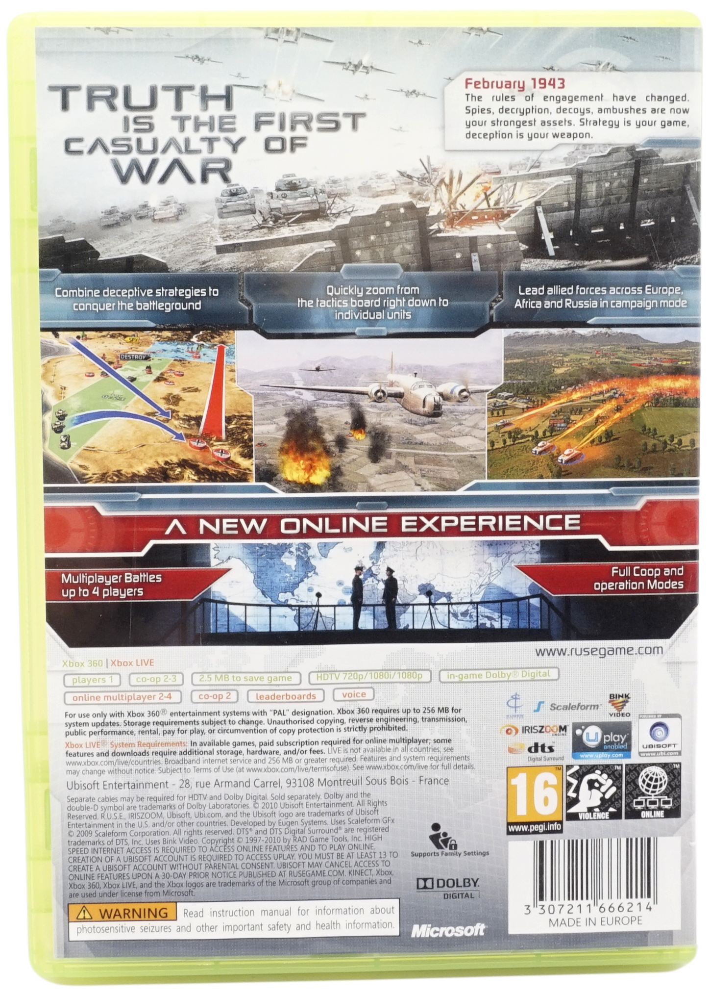 RUSE : Don't Believe What You See (Xbox 360)