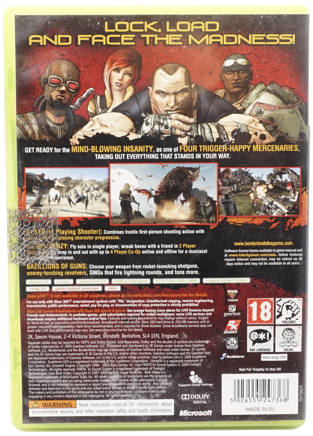 Borderlands (Xbox 360)