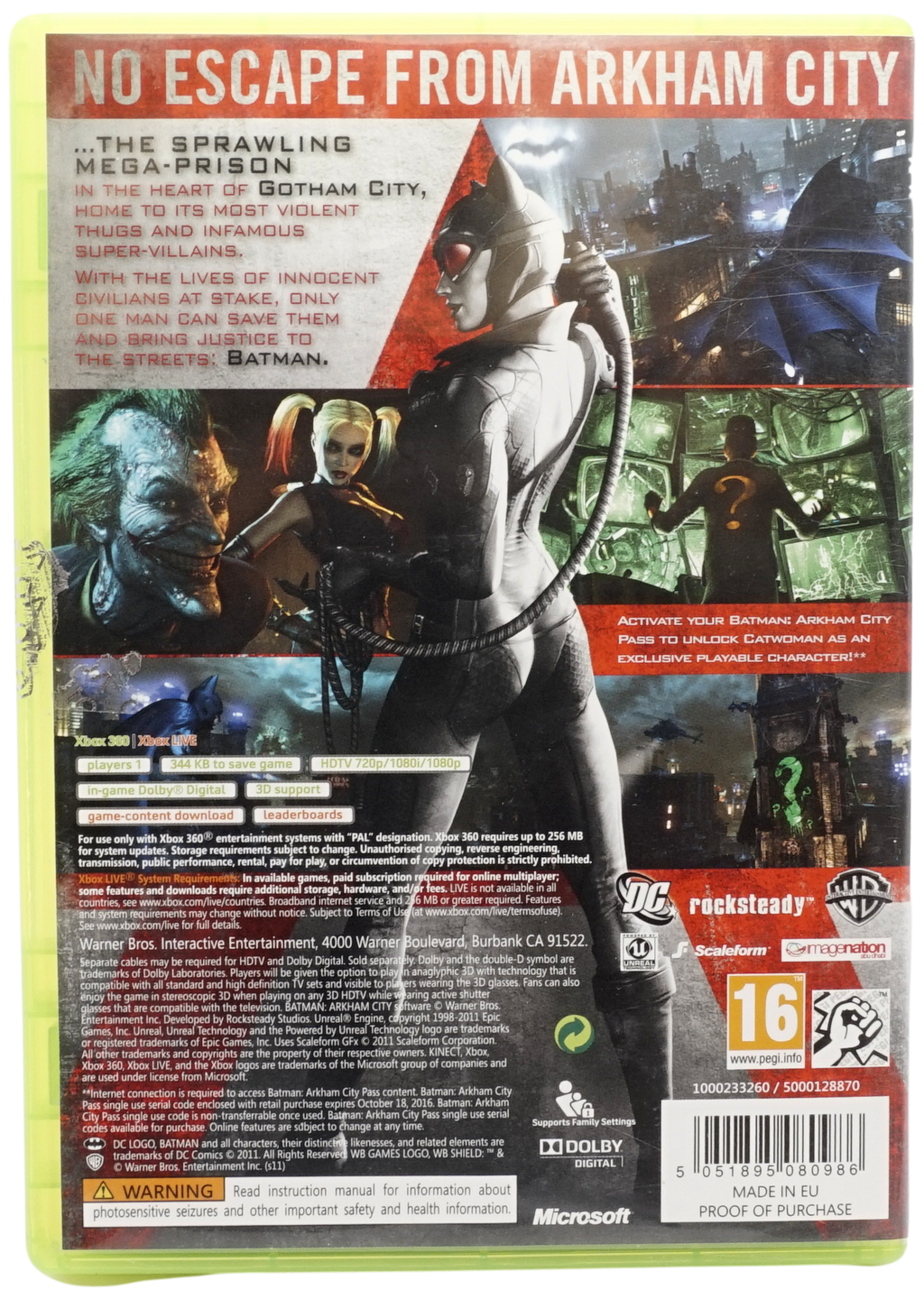 Batman : Arkham City (Xbox 360)