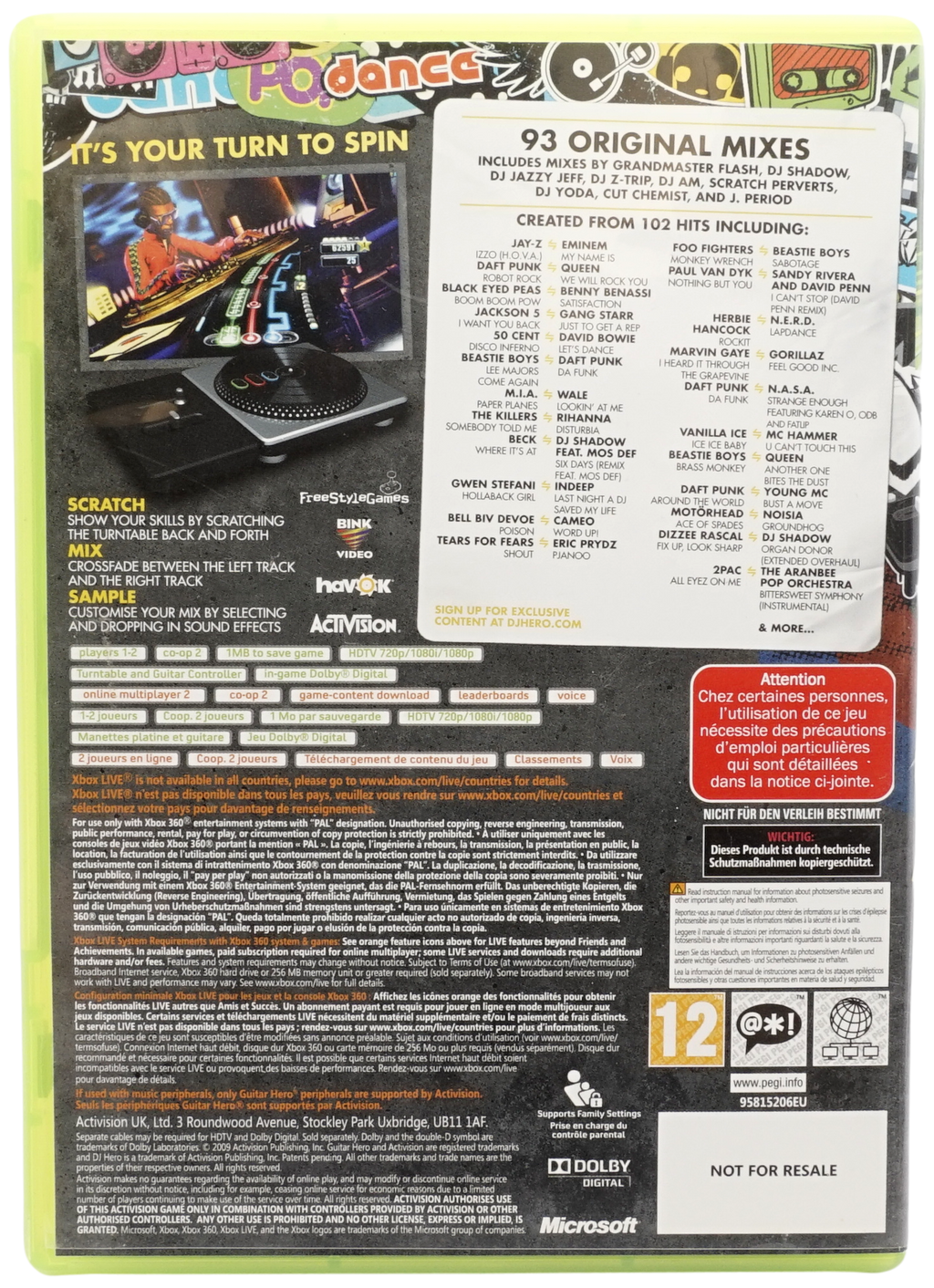 DJ Hero (Xbox 360)