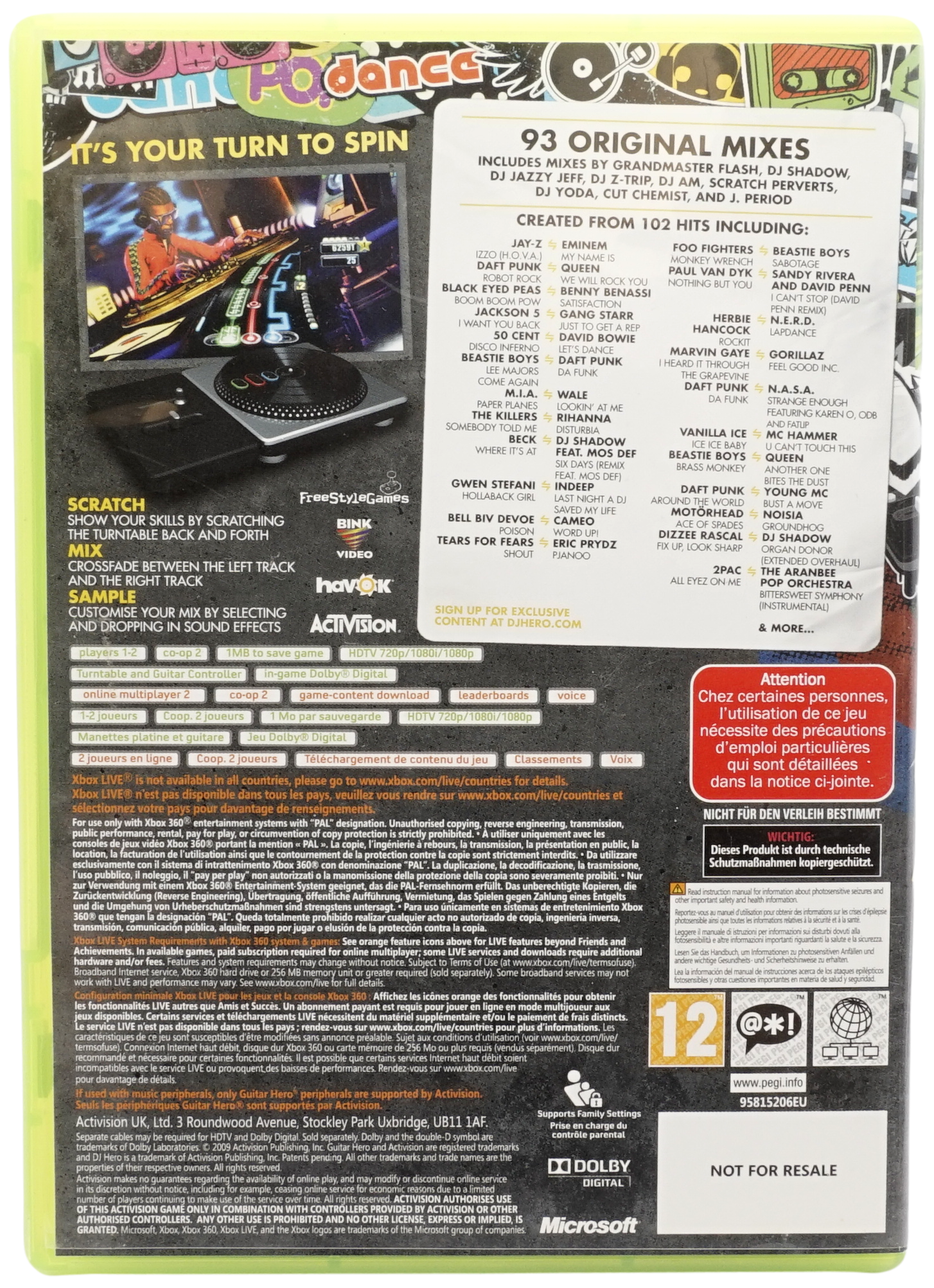 DJ Hero (Xbox 360)