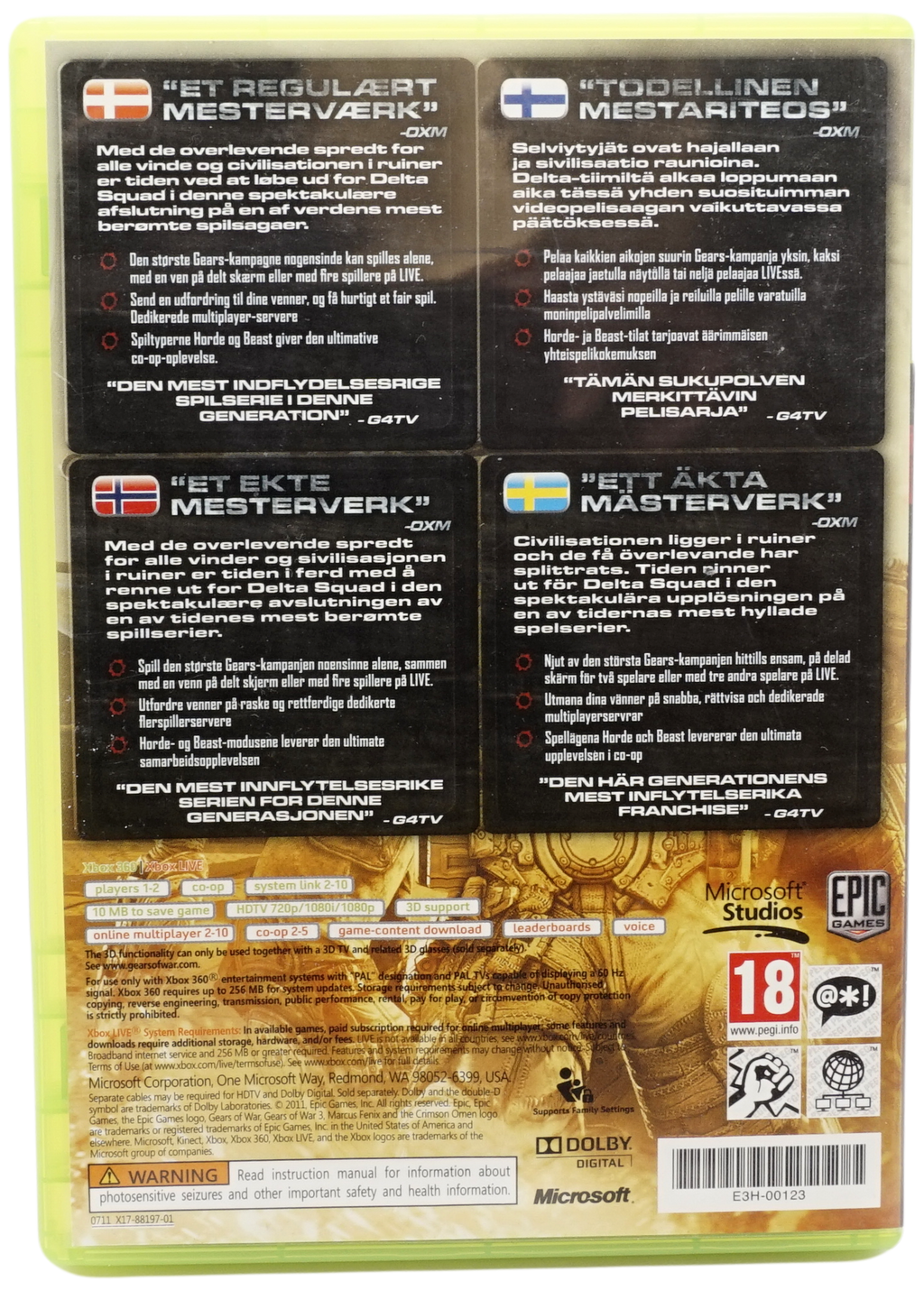 Gears of War 3 (Xbox 360)