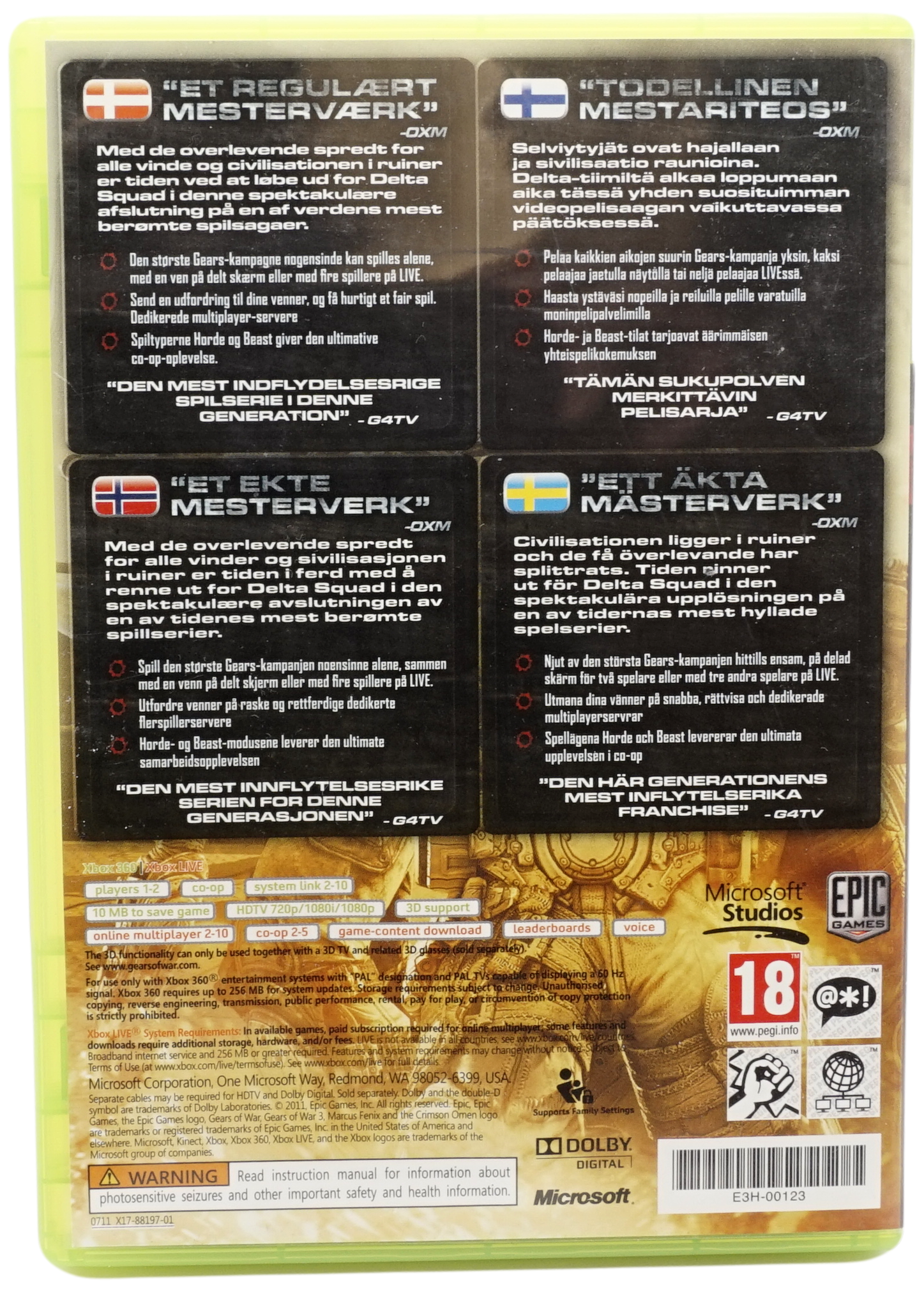 Gears of War 3 (Xbox 360)