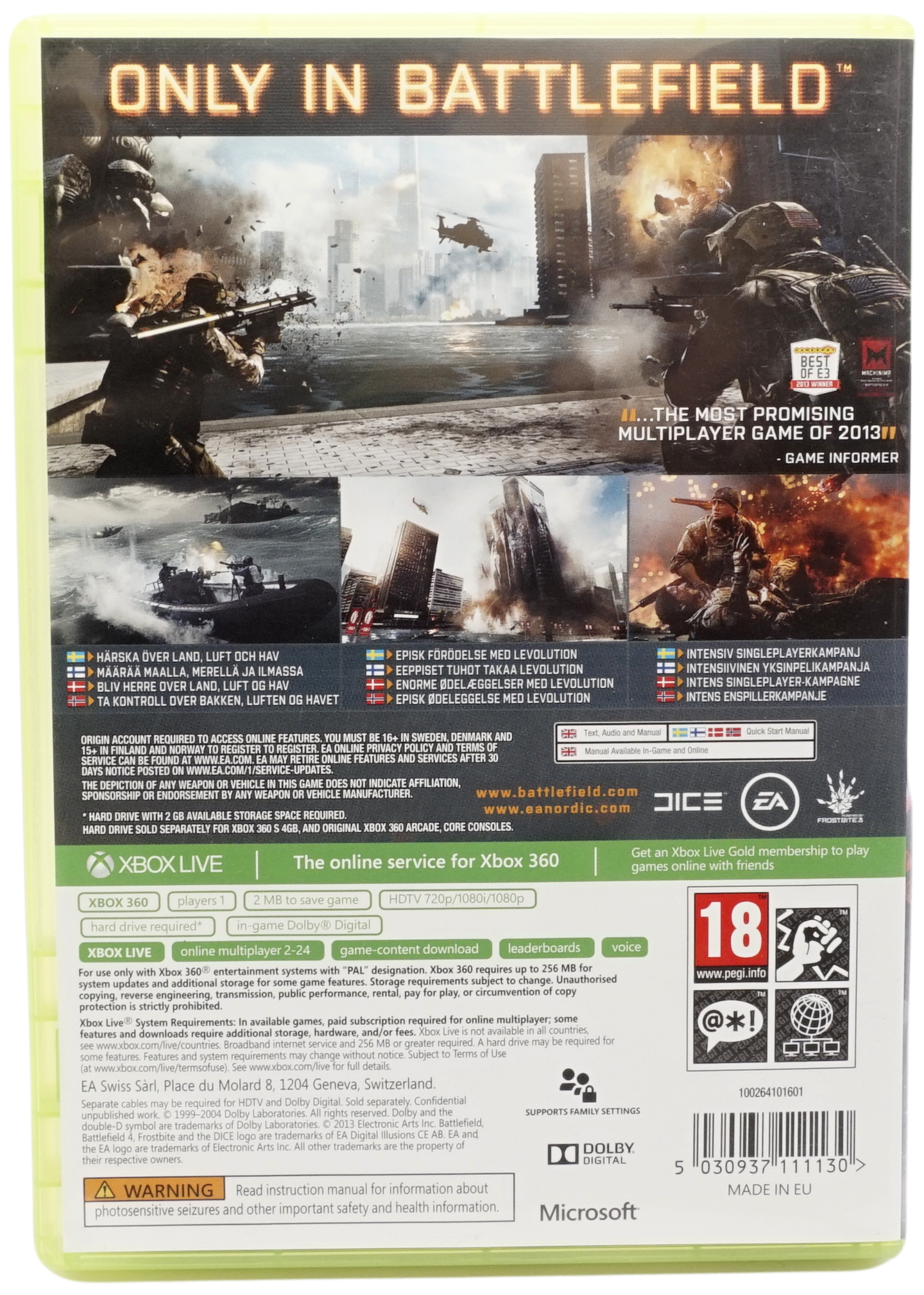 Battlefield 4 (Xbox 360)