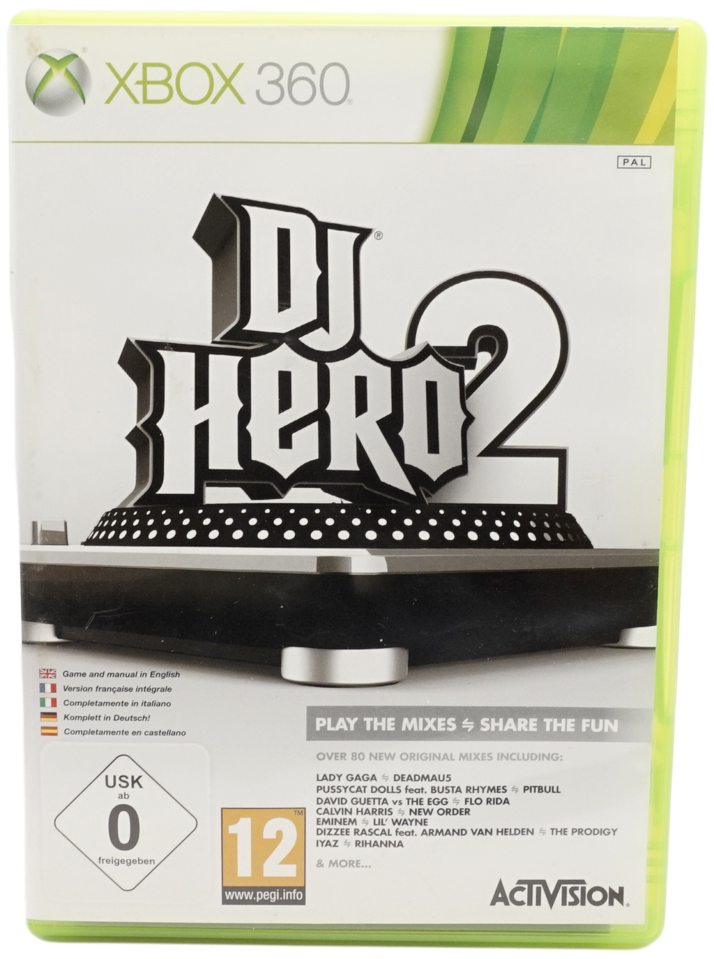 DJ Hero 2 (Xbox 360)