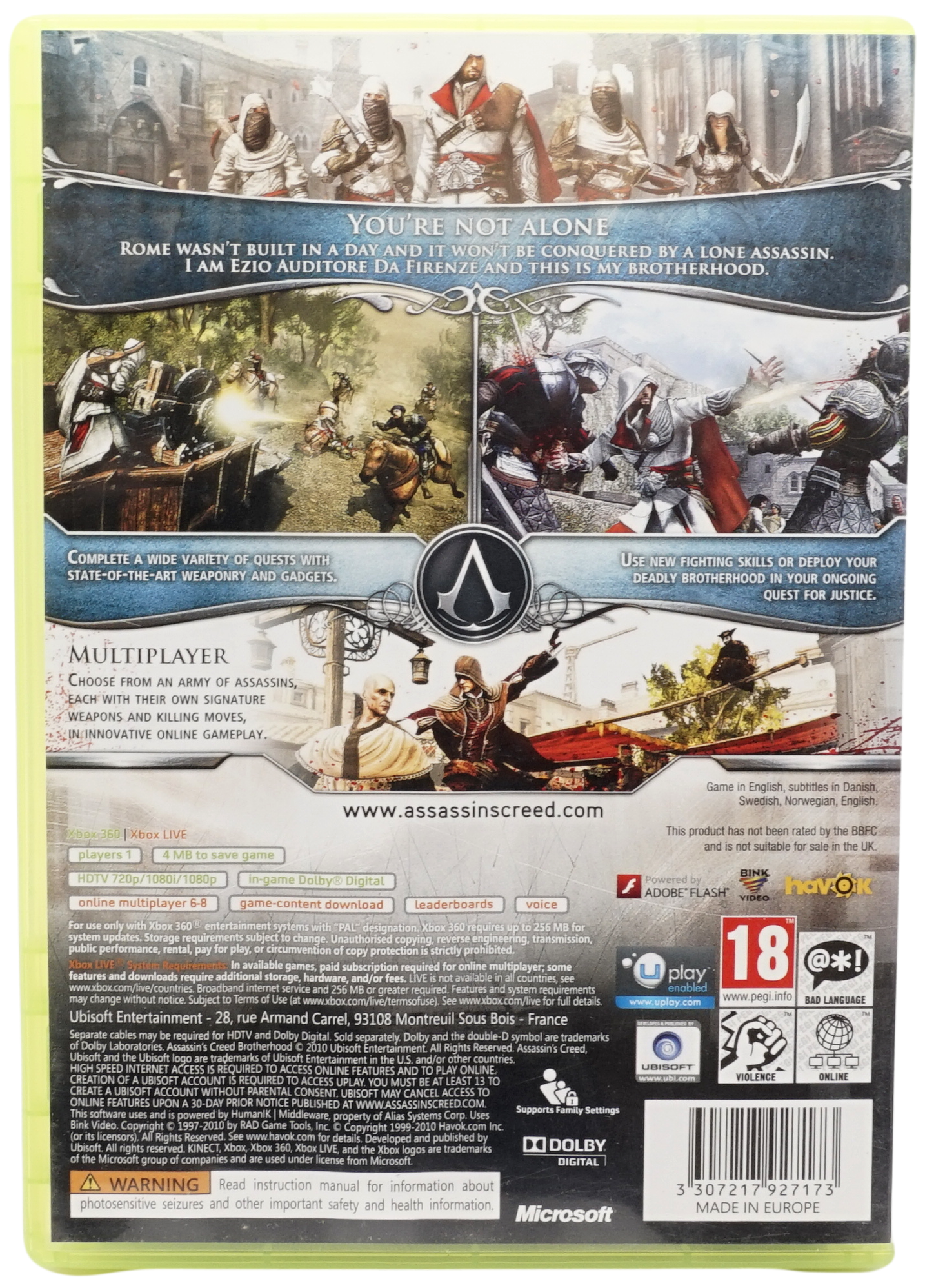 Assassin’s Creed : Brotherhood (Xbox 360)