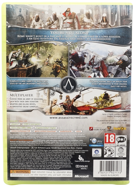 Assassin’s Creed : Brotherhood (Xbox 360)