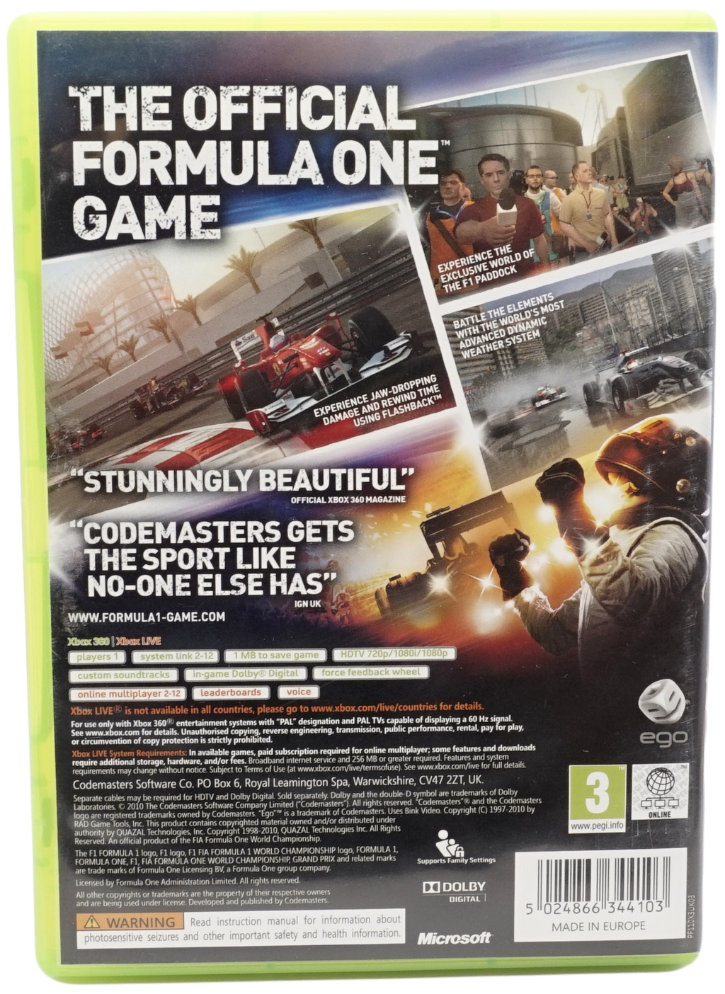 F1 2010 (Xbox 360)
