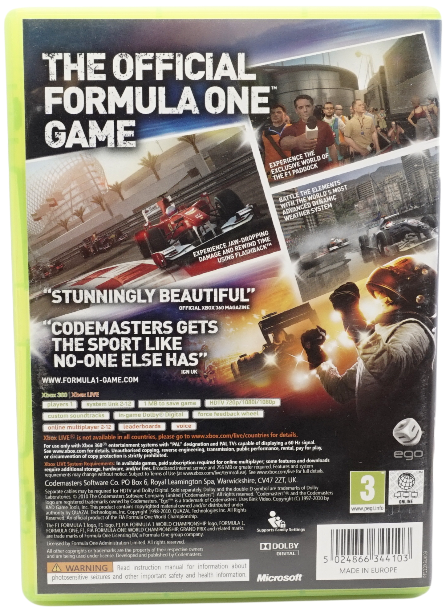 F1 2010 (Xbox 360)