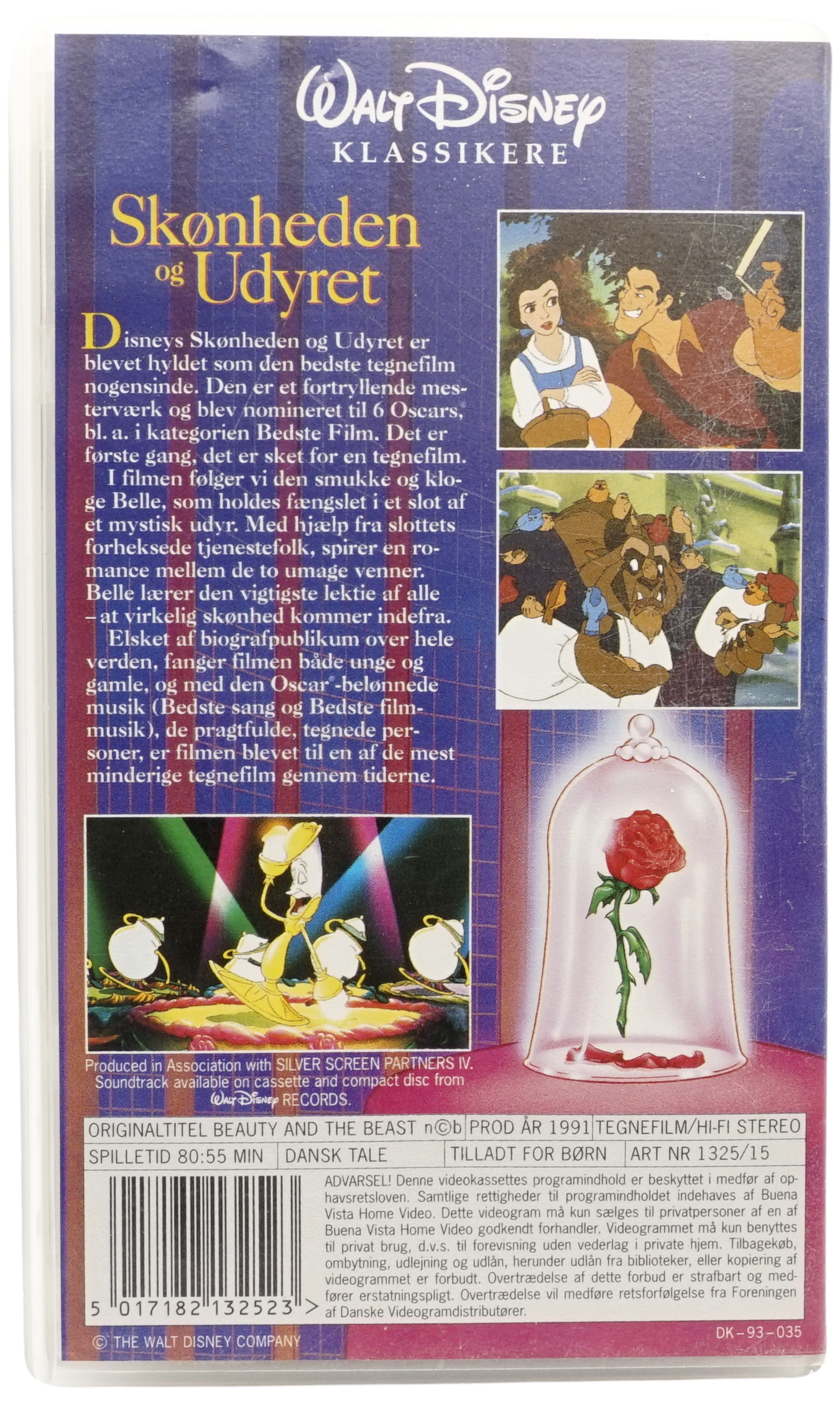 Skønheden og Udyret (VHS)