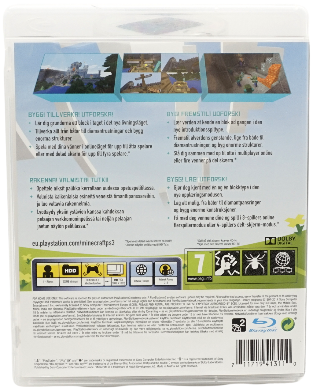 Minecraft : Playstation 3 Edition (PS3)