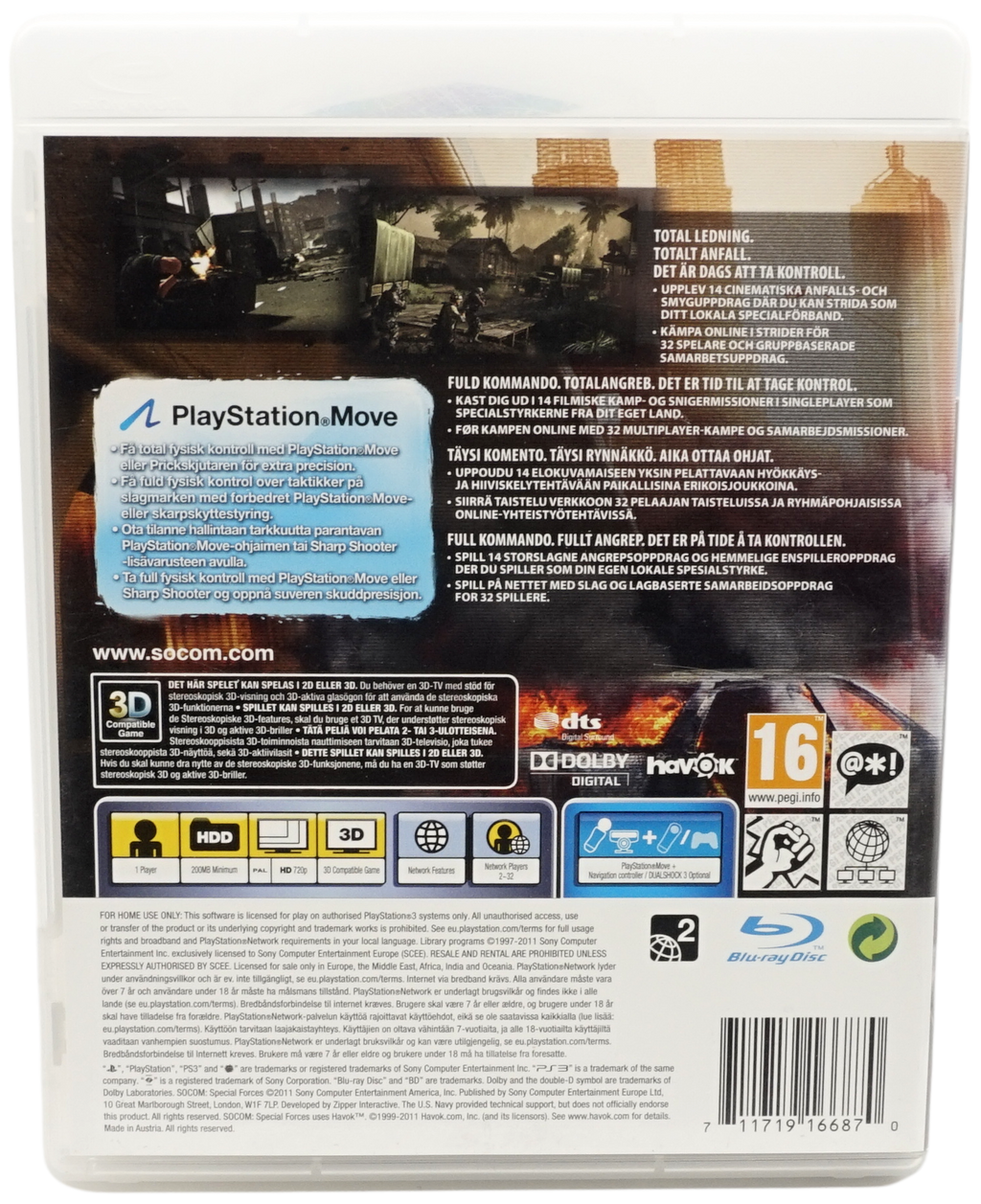 SOCOM : Special Forces (PS3)