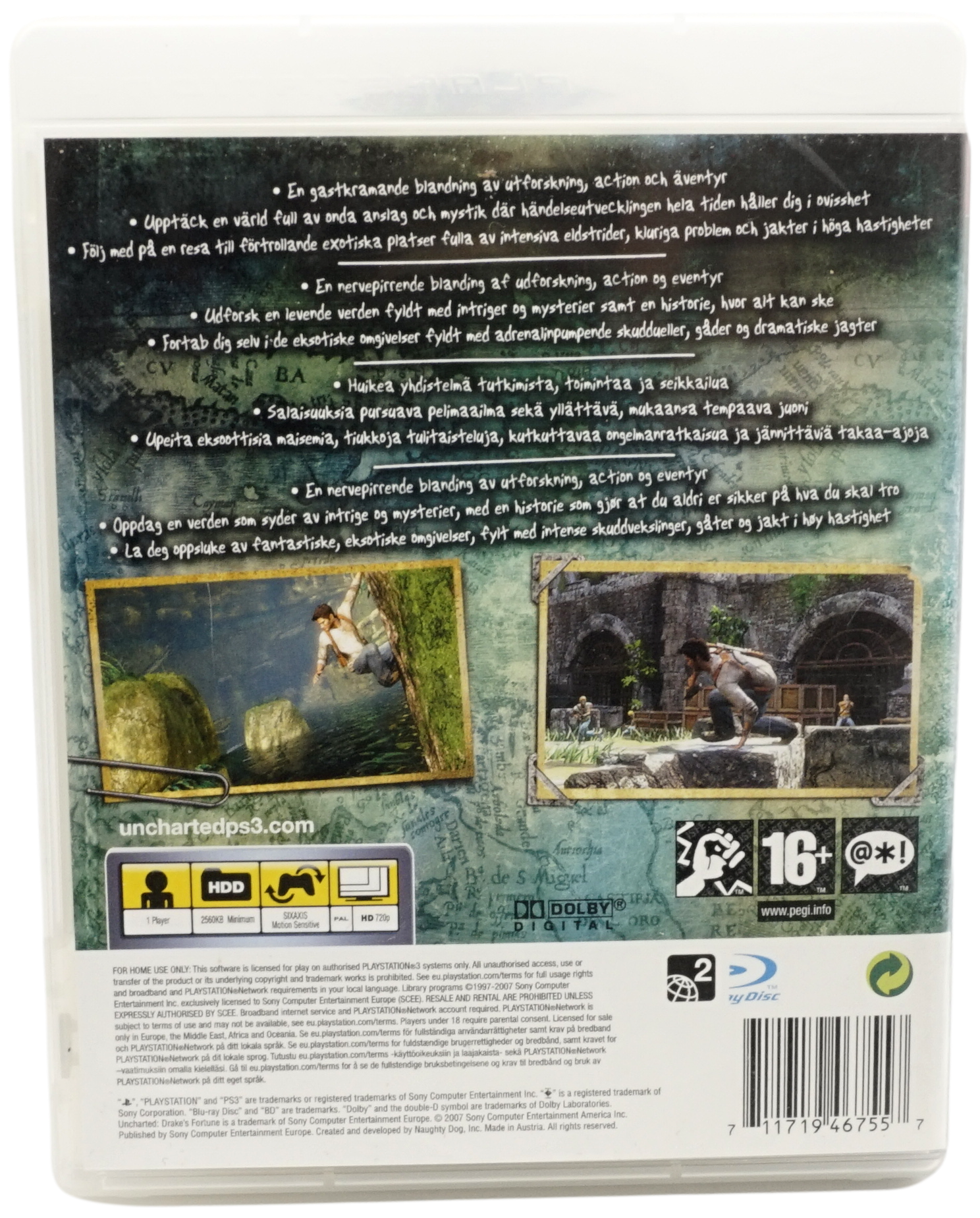 Uncharted : Drake's Fortune (PS3)