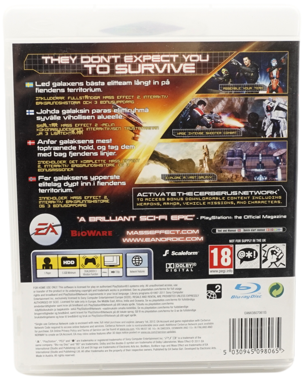 Mass Effect 2 (PS3)
