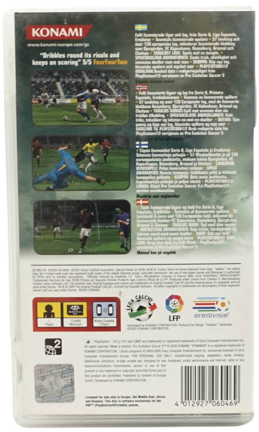 Pro Evolution Soccer 5 (PSP)
