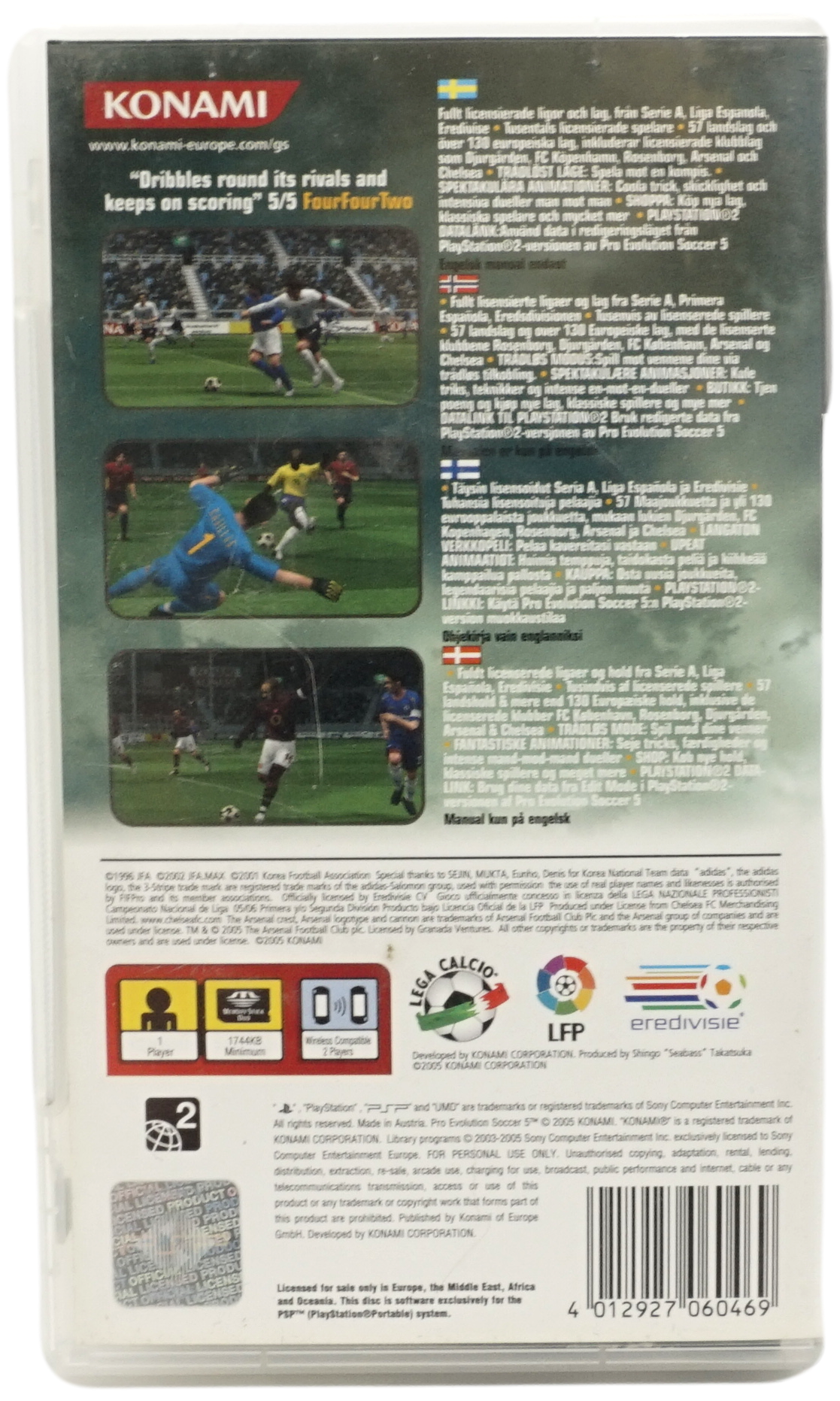 Pro Evolution Soccer 5 (PSP)