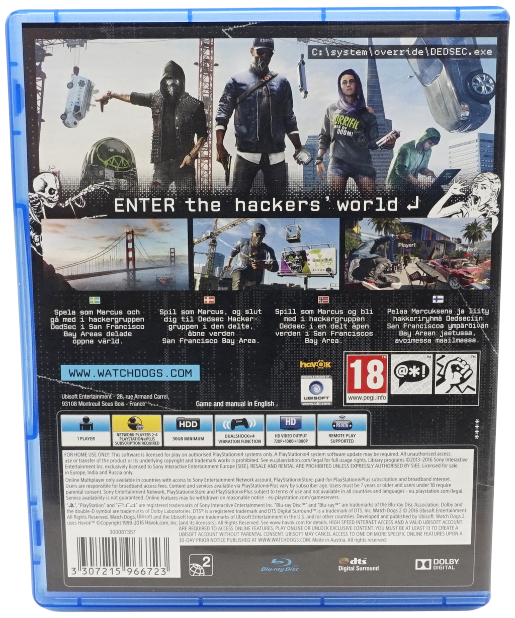 Watch Dogs 2 (PS4)