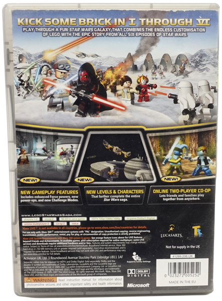 Lego Star Wars : The Complete Saga (Classics) (Xbox 360)