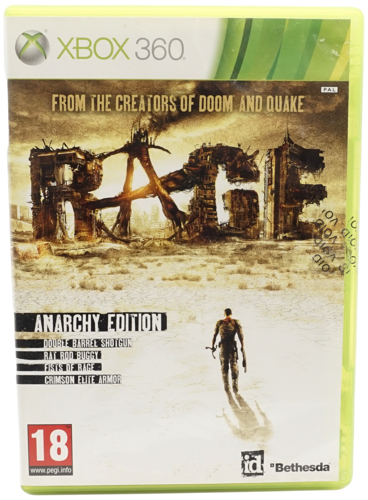 Rage Anarchy Edition (Xbox 360)