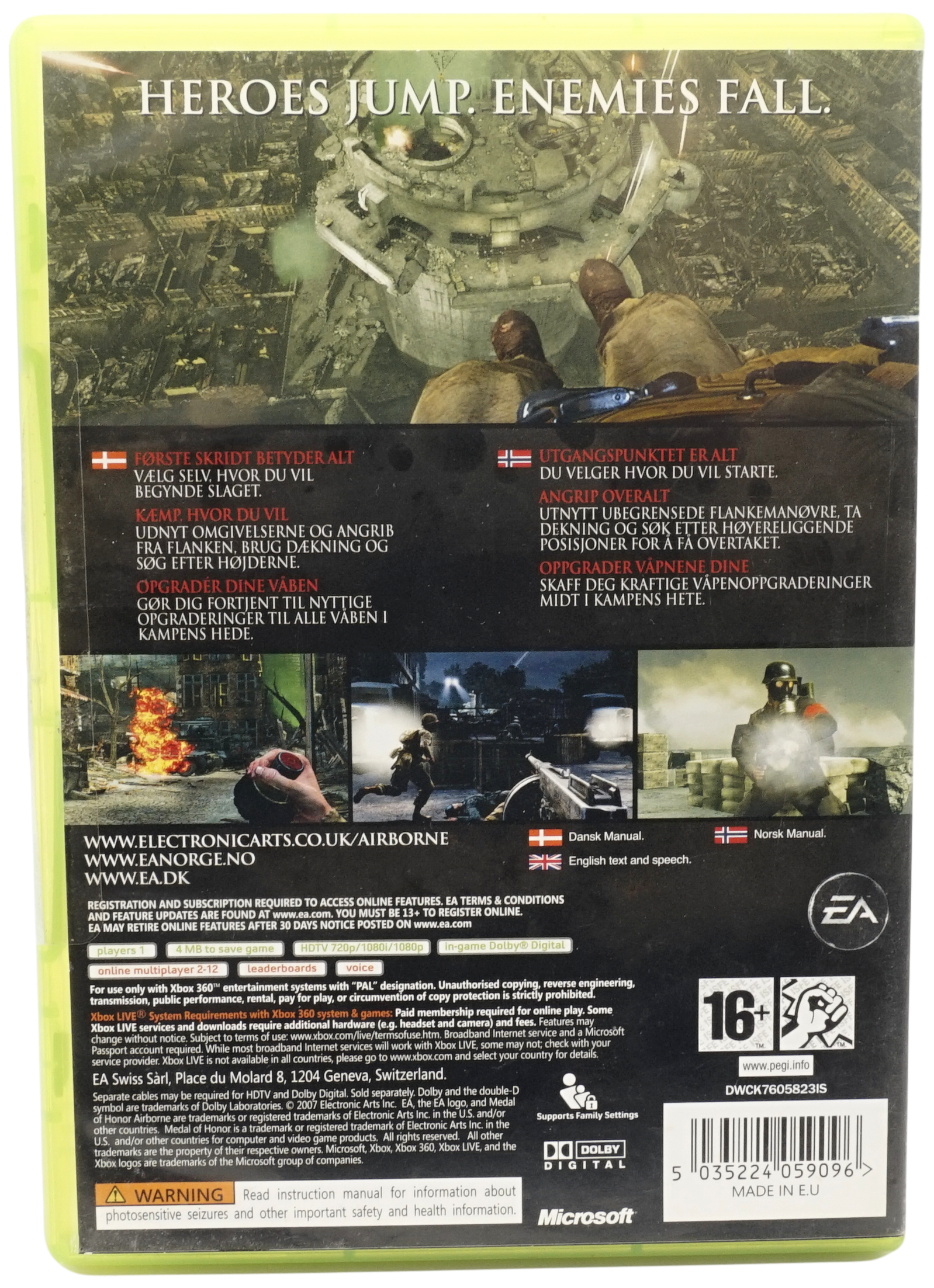 Medal of Honor : Airborne (Xbox 360)