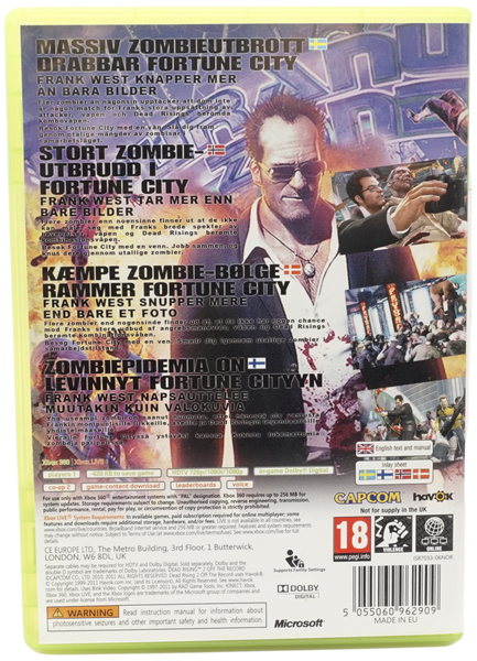 Dead Rising 2 : Off the Record (Xbox 360)