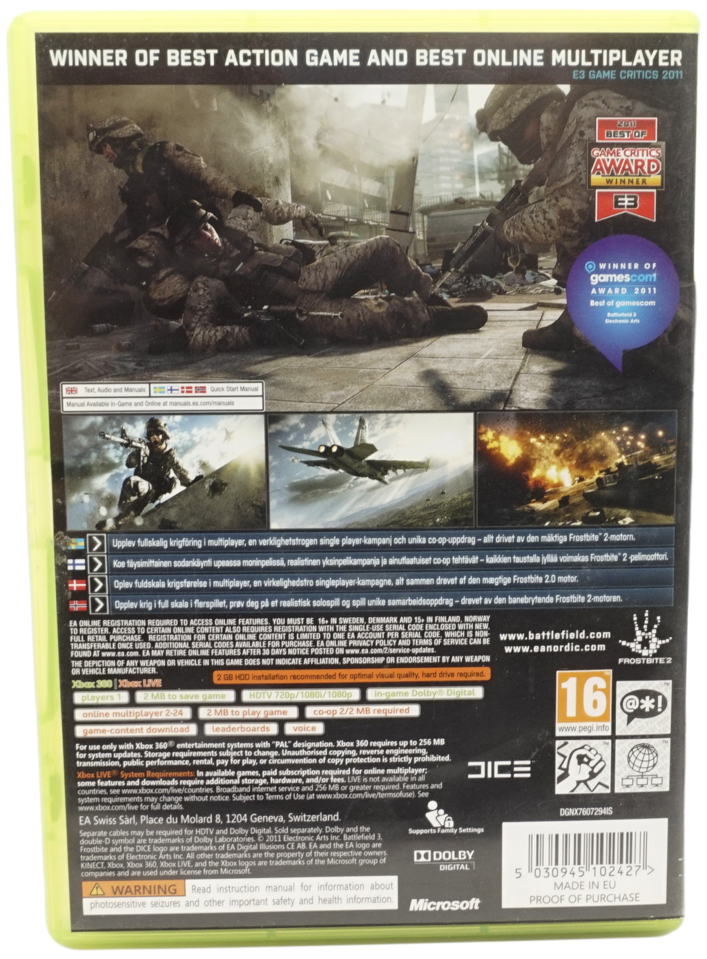 Battlefield 3 (Xbox 360)