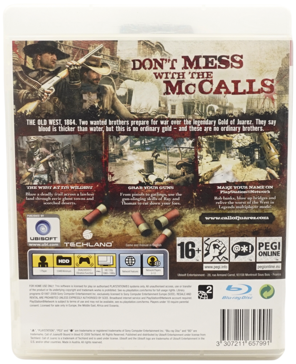 Call of Juarez : Bound in Blood (PS3)
