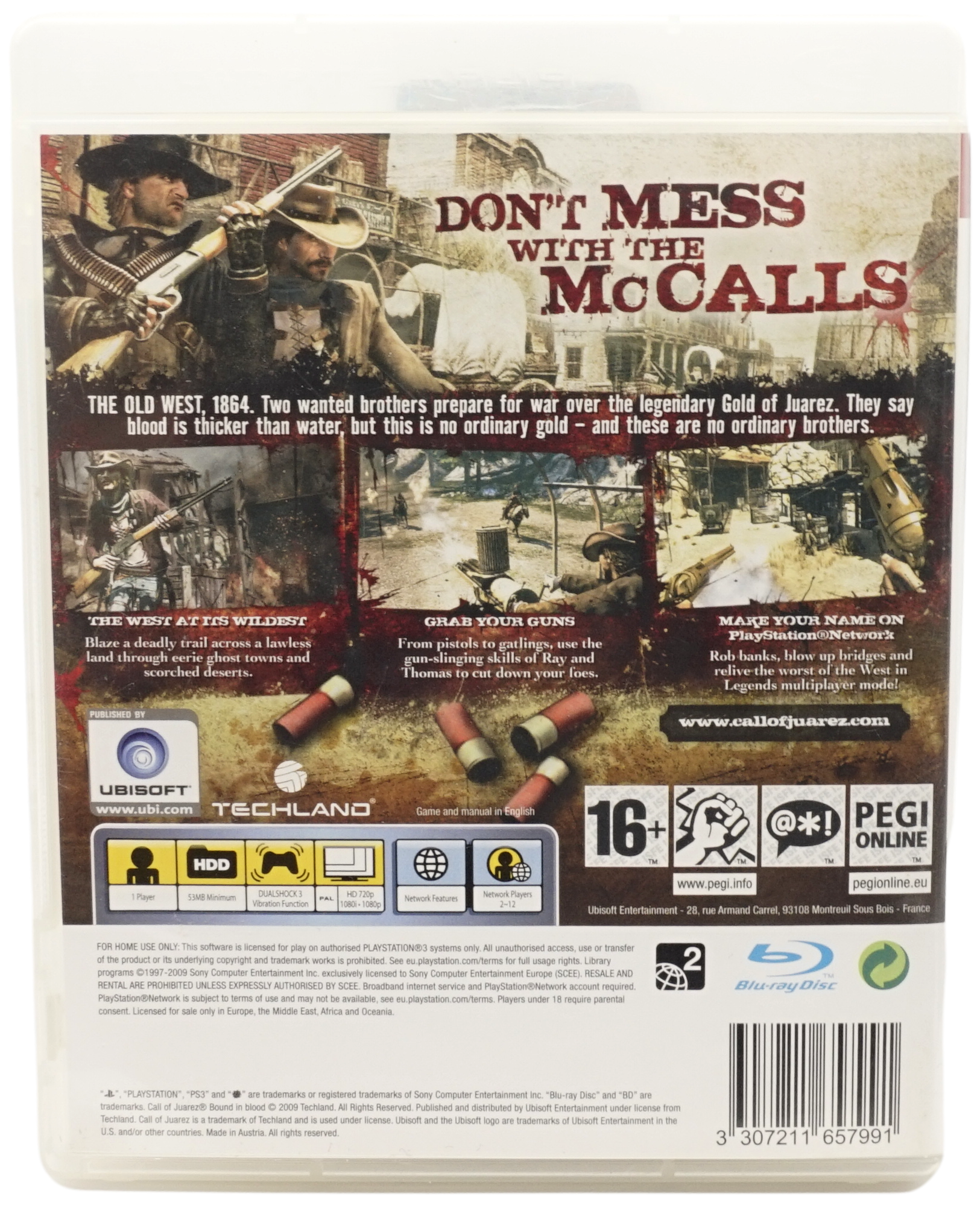Call of Juarez : Bound in Blood (PS3)