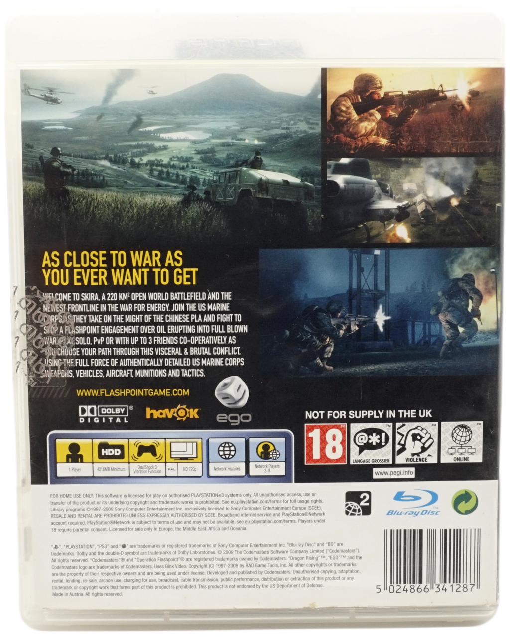 Operation Flashpoint : Dragon Rising (PS3)