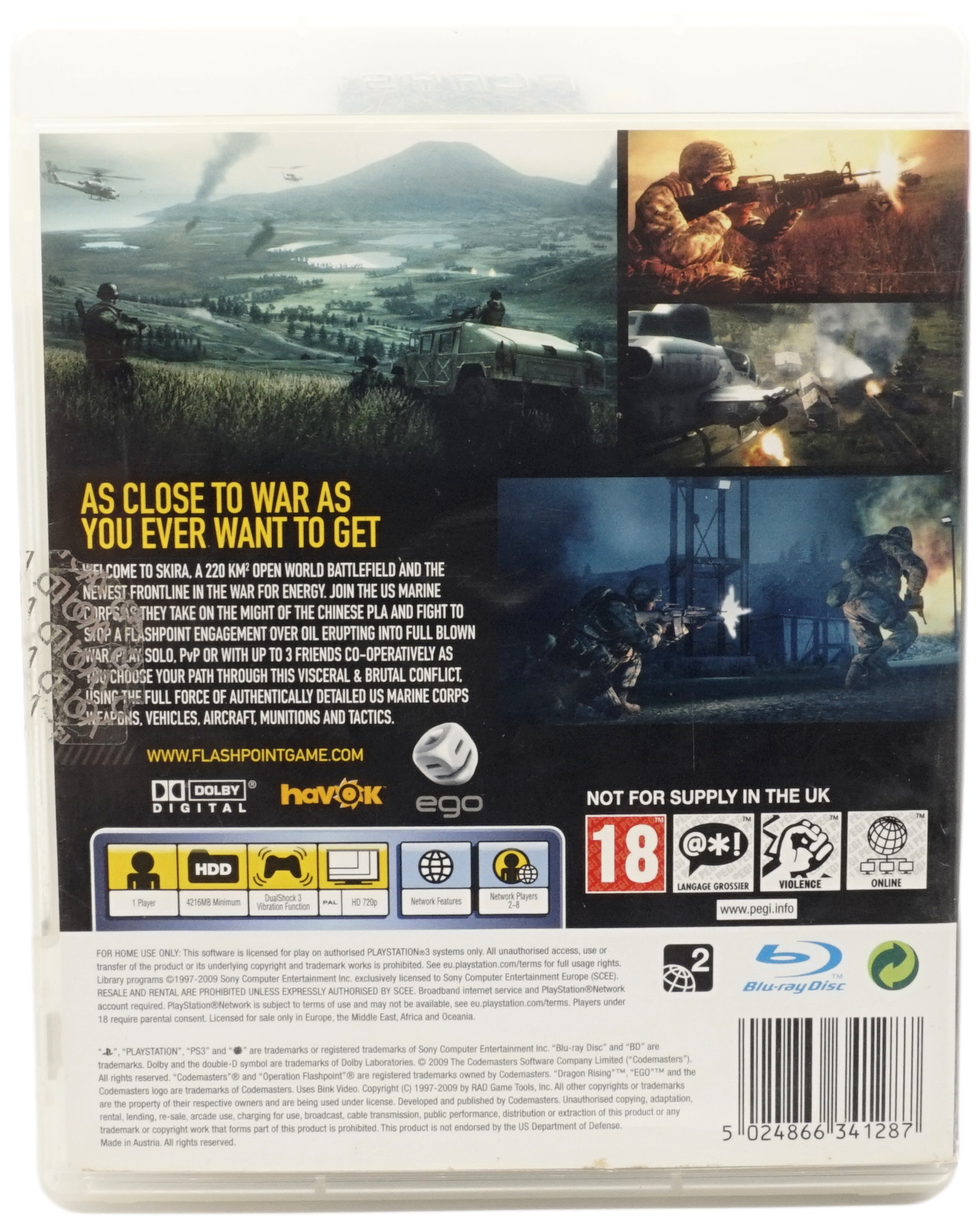 Operation Flashpoint : Dragon Rising (PS3)