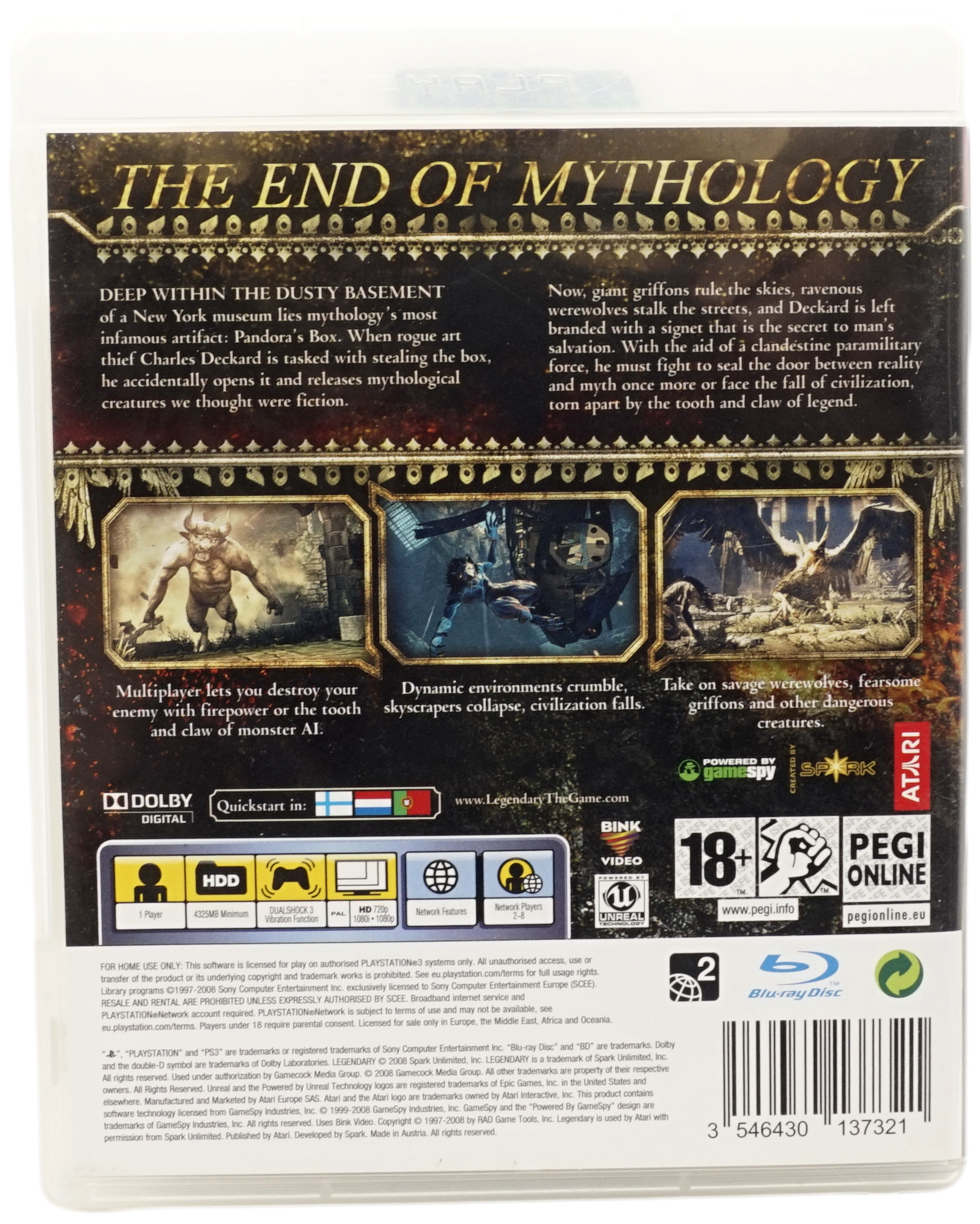 Legendary (PS3)