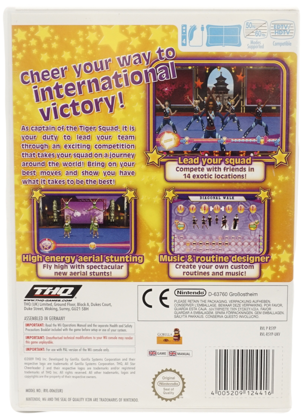 All Star Cheerleader 2 (Wii)